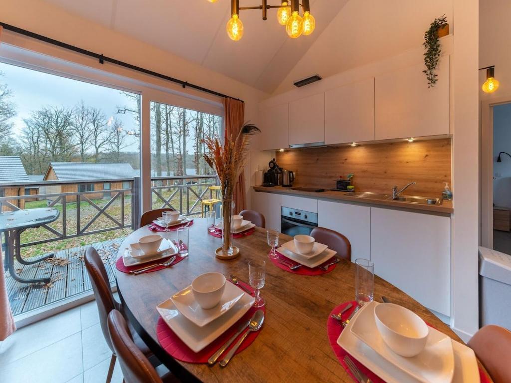 Cosy Chalet Near Durbuy In Nature Villa Somme-Leuze ภายนอก รูปภาพ