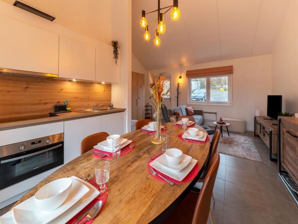 Cosy Chalet Near Durbuy In Nature Villa Somme-Leuze ภายนอก รูปภาพ