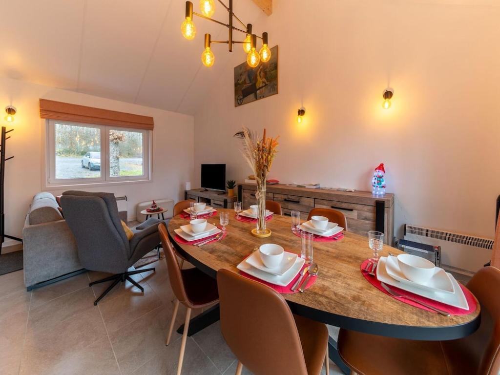 Cosy Chalet Near Durbuy In Nature Villa Somme-Leuze ภายนอก รูปภาพ